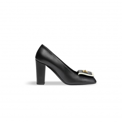 CHANEL SQUARE-TOE HIGH HEELS 9 CM G47208 